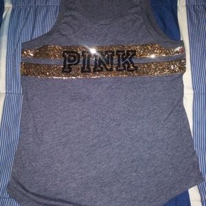 🎉🎉V.S. PINK TANK TOP W SEQUENCE🎉🎉